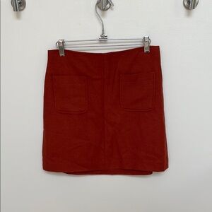 Rust Orange Women's Skirt